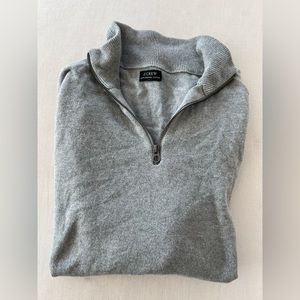Grey J.Crew Cotton Pullover